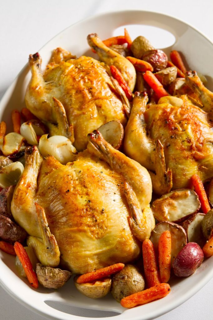 Baked Cornish Game Hens