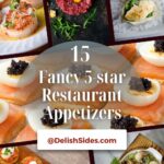 Fancy 5-star Restaurant Appetizers