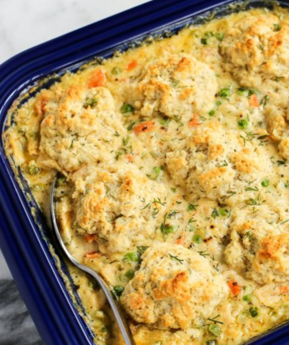 Pioneer Woman Chicken Biscuit Casserole