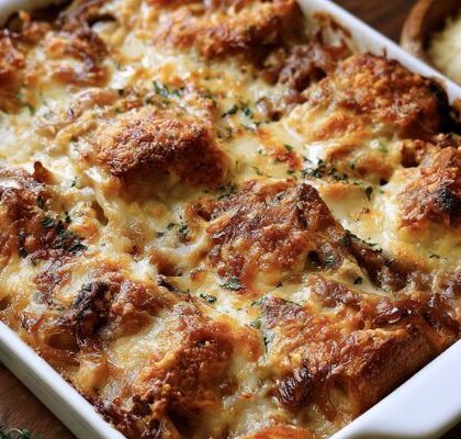 Pioneer Woman French Onion Chicken Casserole