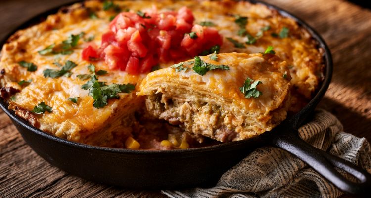 Pioneer Woman Green Chile Chicken Enchilada Casserole