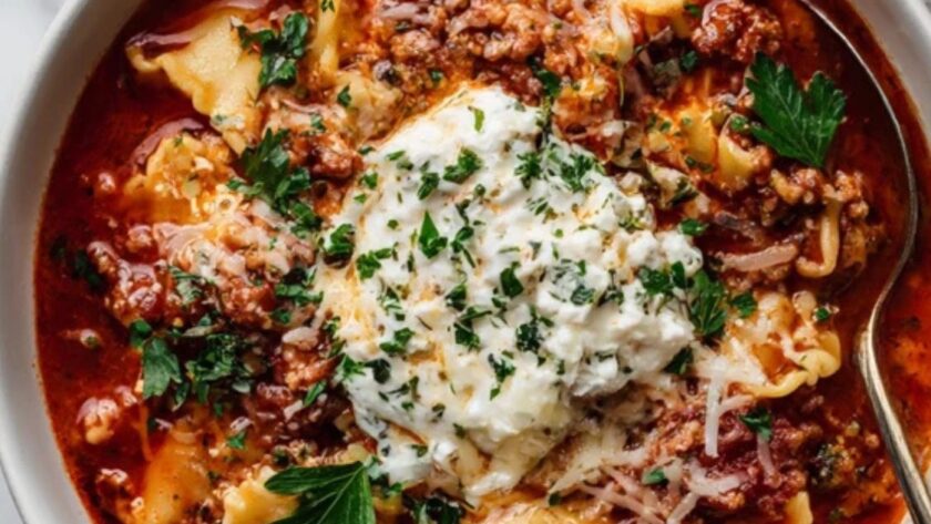 Pioneer Woman Lasagna Soup Recipe