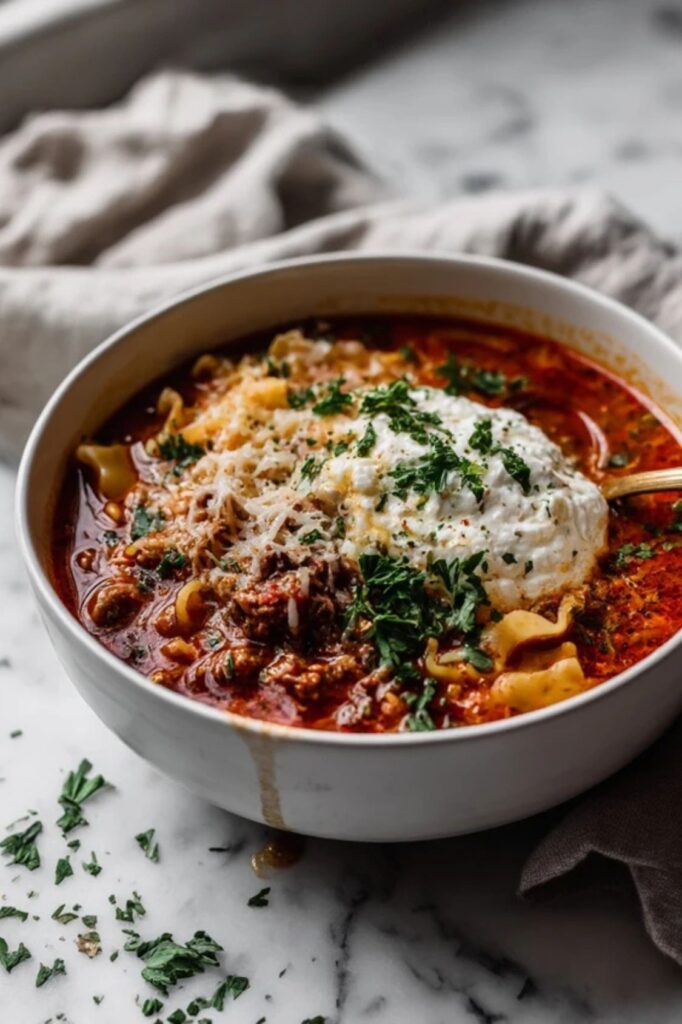 Pioneer Woman Lasagna Soup Recipe