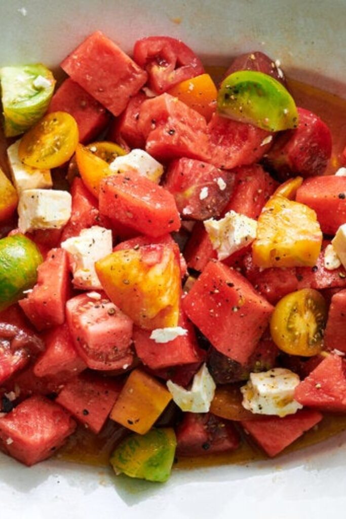 Pioneer Woman Tomato Watermelon Salad