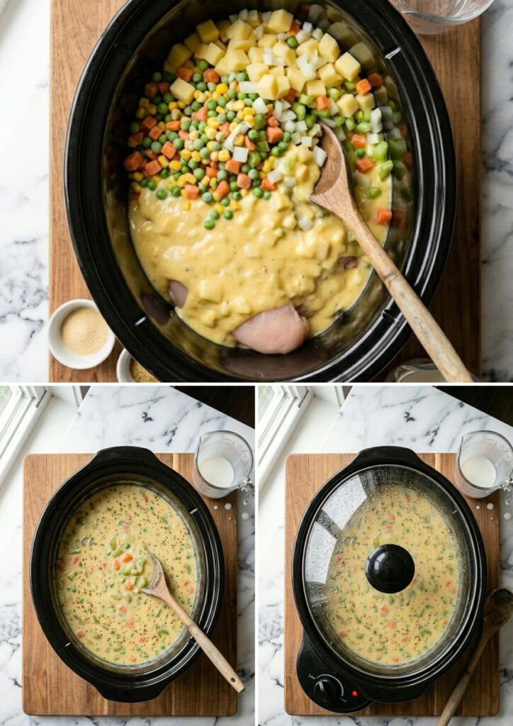 Pioneer Woman Crock Pot Chicken Pot Pie Recipe