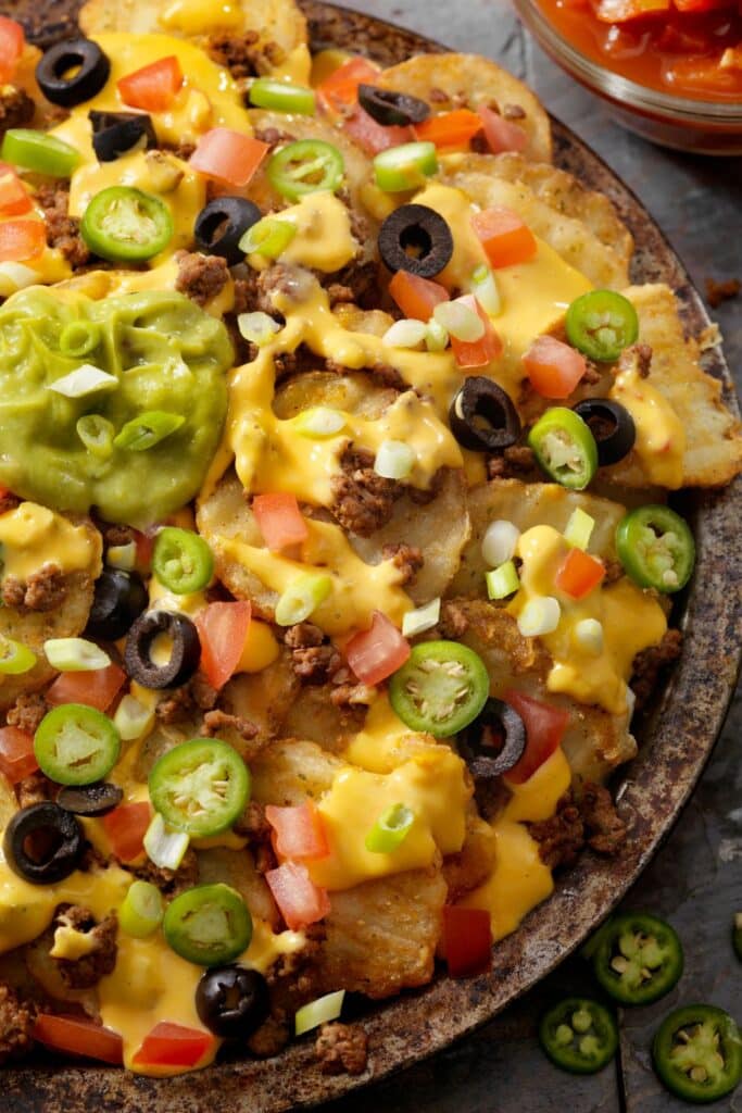 pioneer woman potato nachos