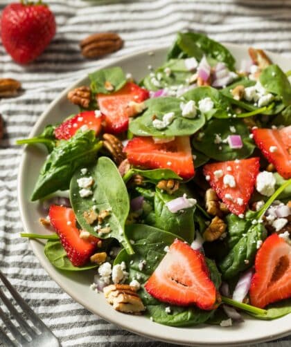 Pioneer Woman Spinach Strawberry Salad