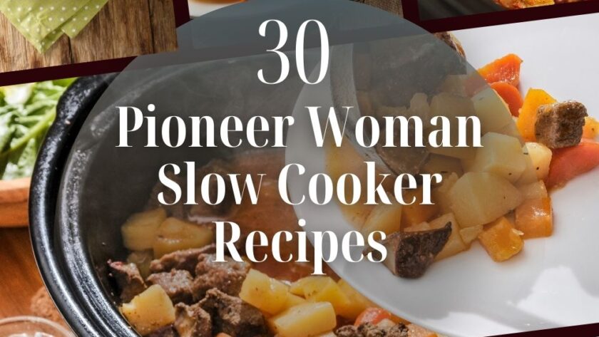 Pioneer Woman Slow Cooker Recipes