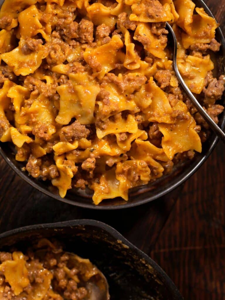 Pioneer Woman Beef Noodle Skillet - Delish Sides