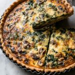Pioneer Woman Spinach Mushroom Quiche