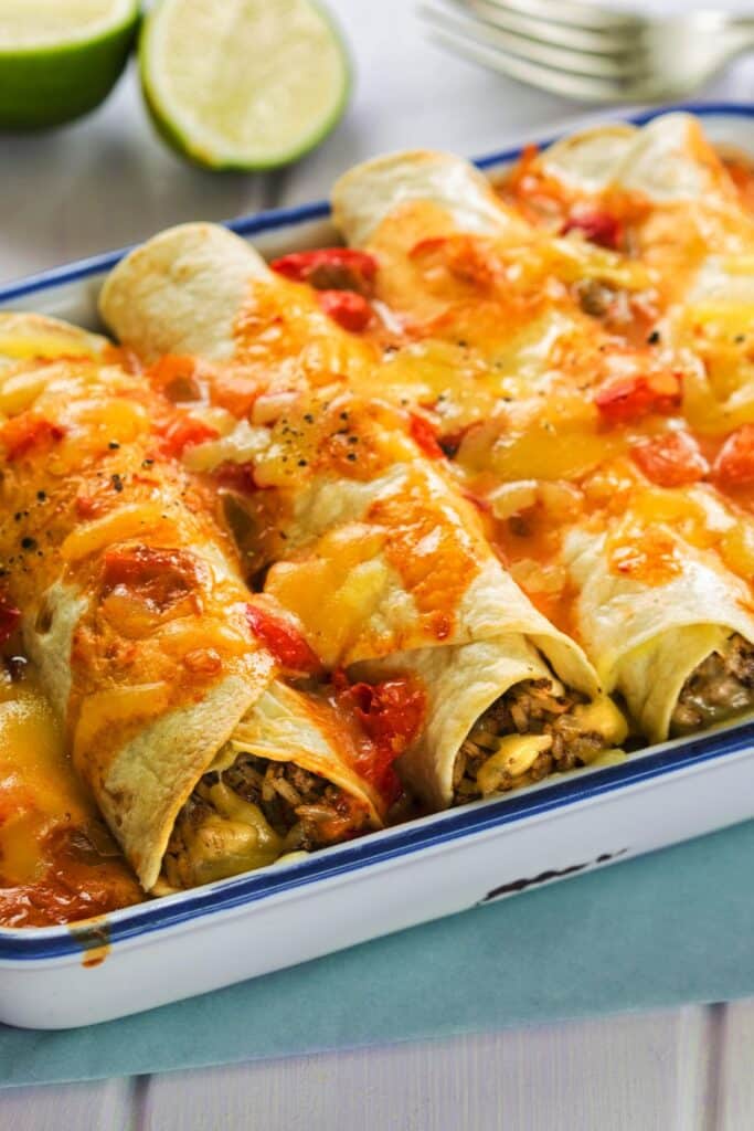 How Long To Cook Enchiladas At 375