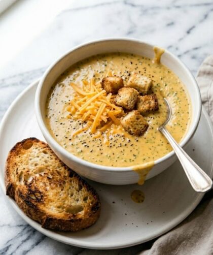 Pioneer Woman Slow Cooker Broccoli Cheese Soup