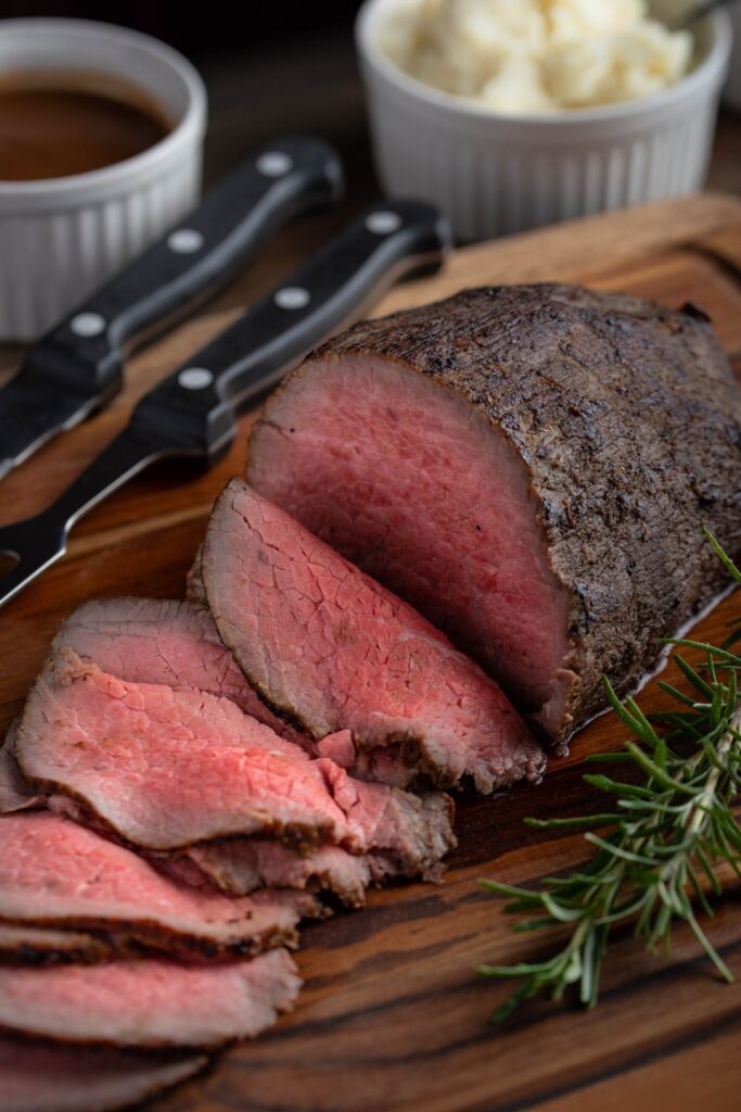 Baked Sliced Eye Of Round Roast At 250 F