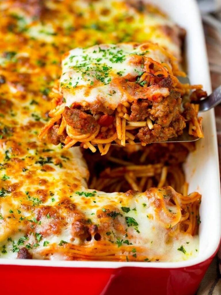 How Long To Cook Baked Spaghetti At 350