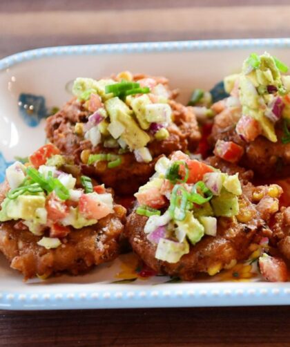 Pioneer Woman Corn Cakes and Avocado Salsa