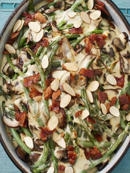 Pioneer Woman Green Bean Casserole With Mushrooms - Delish Sides
