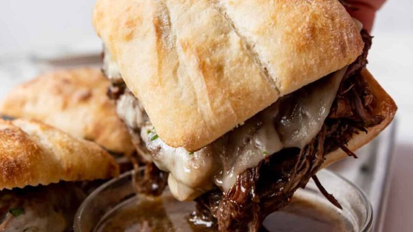 Pioneer Woman Slow Cooker French Dip