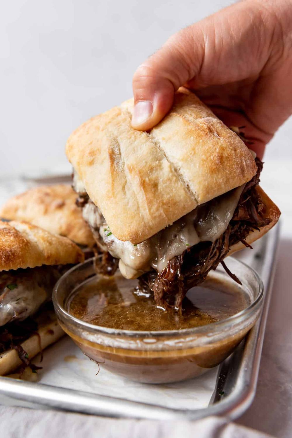 Pioneer Woman Slow Cooker French Dip 