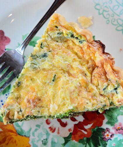 Pioneer Woman Spinach Mushroom Quiche