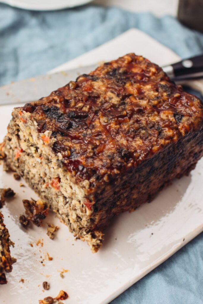 Jamie Oliver Vegetarian Meatloaf - Delish Sides