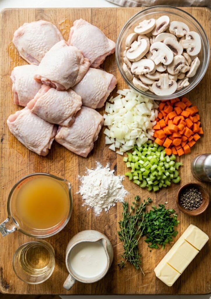 Jamie Oliver Chicken Fricassee