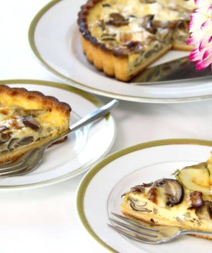 Mushroom Quiche Jamie Oliver