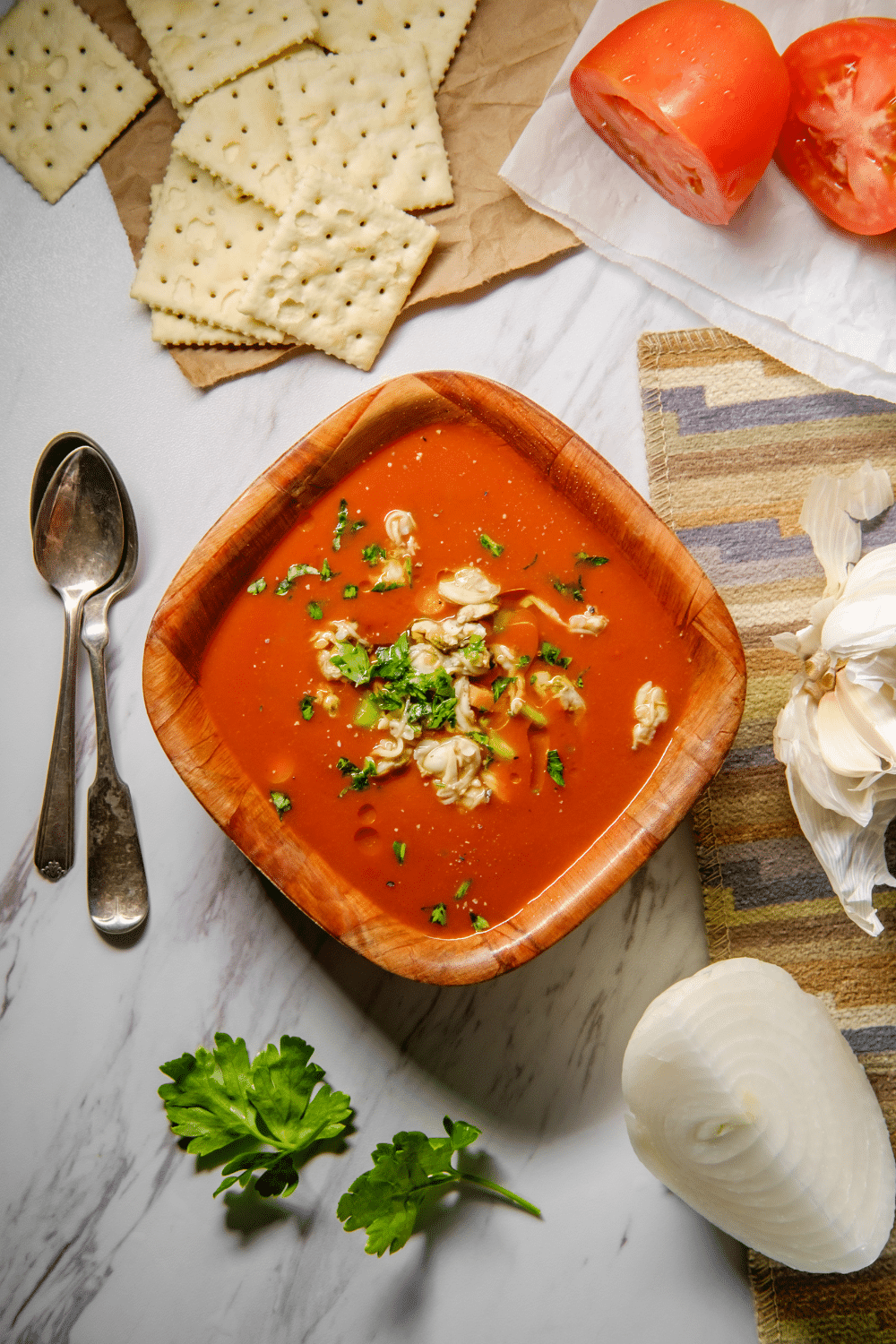 Ina Garten Manhattan Clam Chowder - Delish Sides