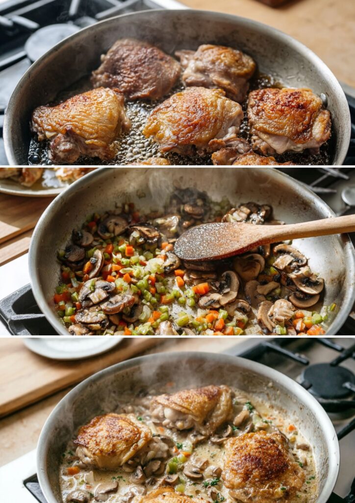 Jamie Oliver Chicken Fricassee