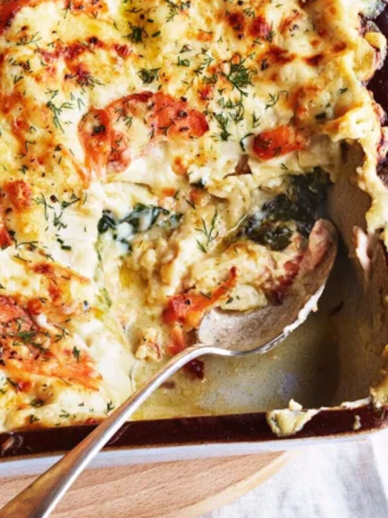 Jamie Oliver Salmon And Spinach Lasagne - Delish Sides