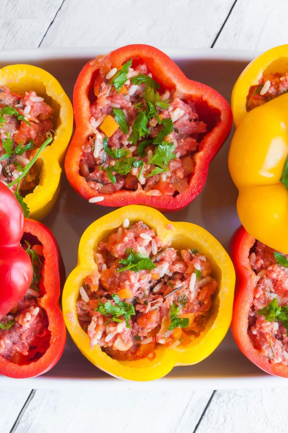 Barefoot Contessa Stuffed Peppers - Delish Sides