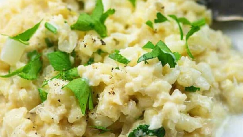 Jamie Oliver Cauliflower Risotto