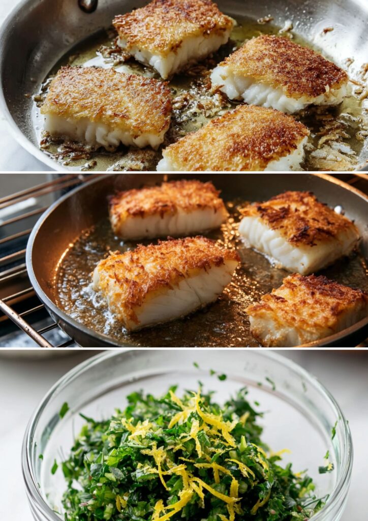 Gordon Ramsay Potato Crusted Fish