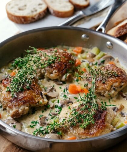 Jamie Oliver Chicken Fricassee
