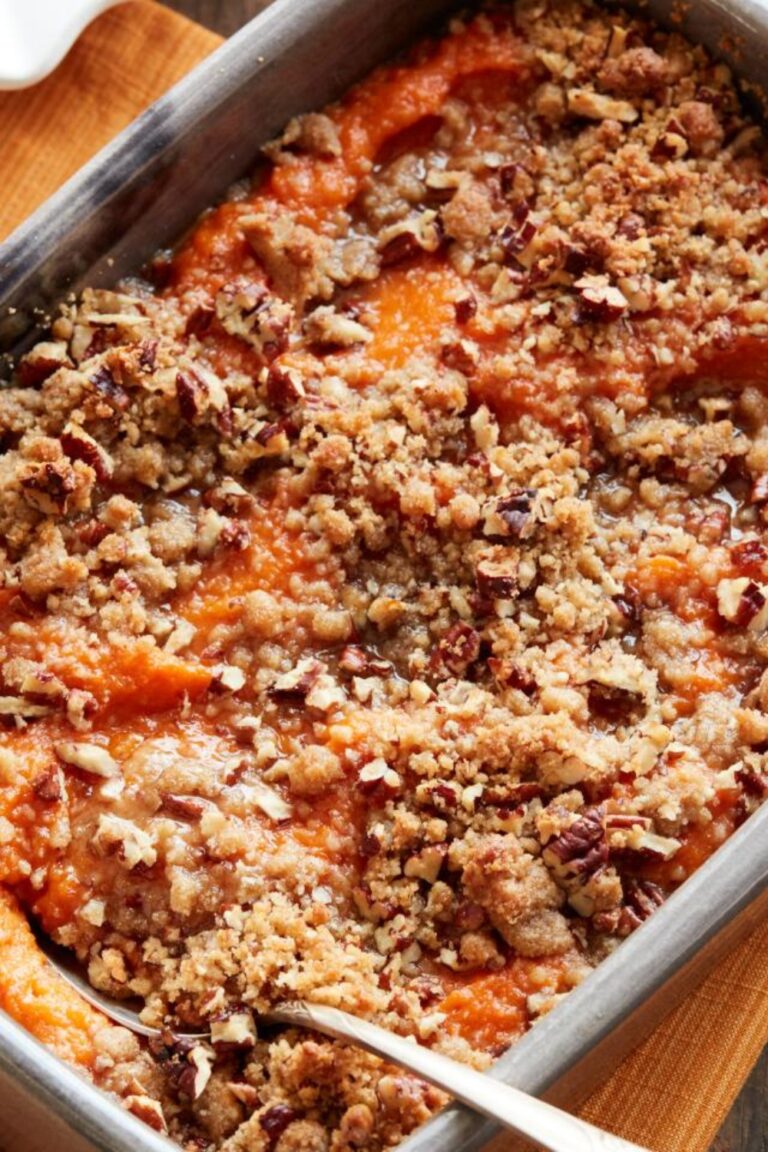 Ina Garten Sweet Potato Casserole with Pecans