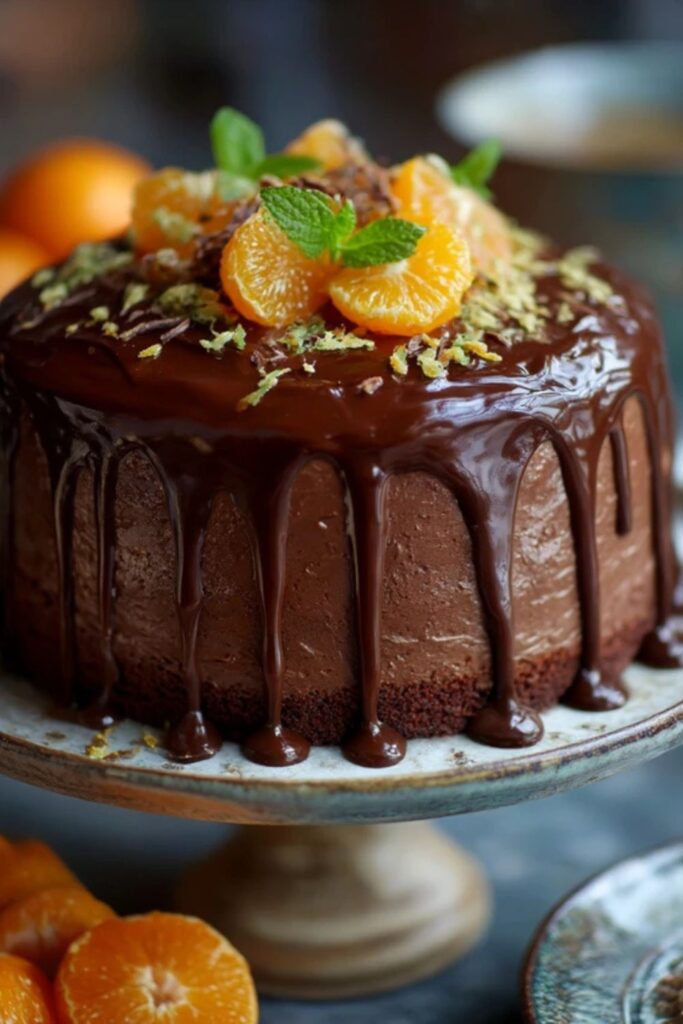 Jamie Oliver Chocolate Mandarin Cake