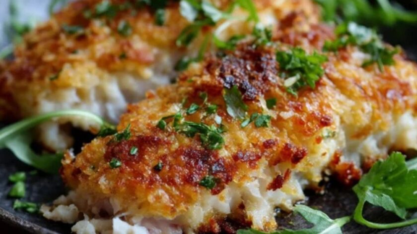 Jamie Oliver Parmesan Crusted Fish Recipe