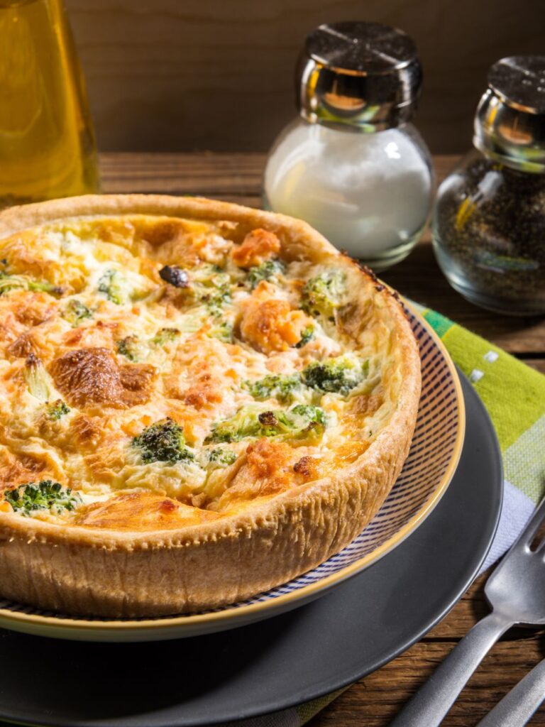 Jamie Oliver Salmon Quiche