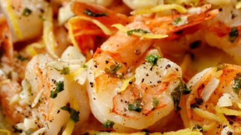 Gordon Ramsay Shrimp Scampi - Delish Sides