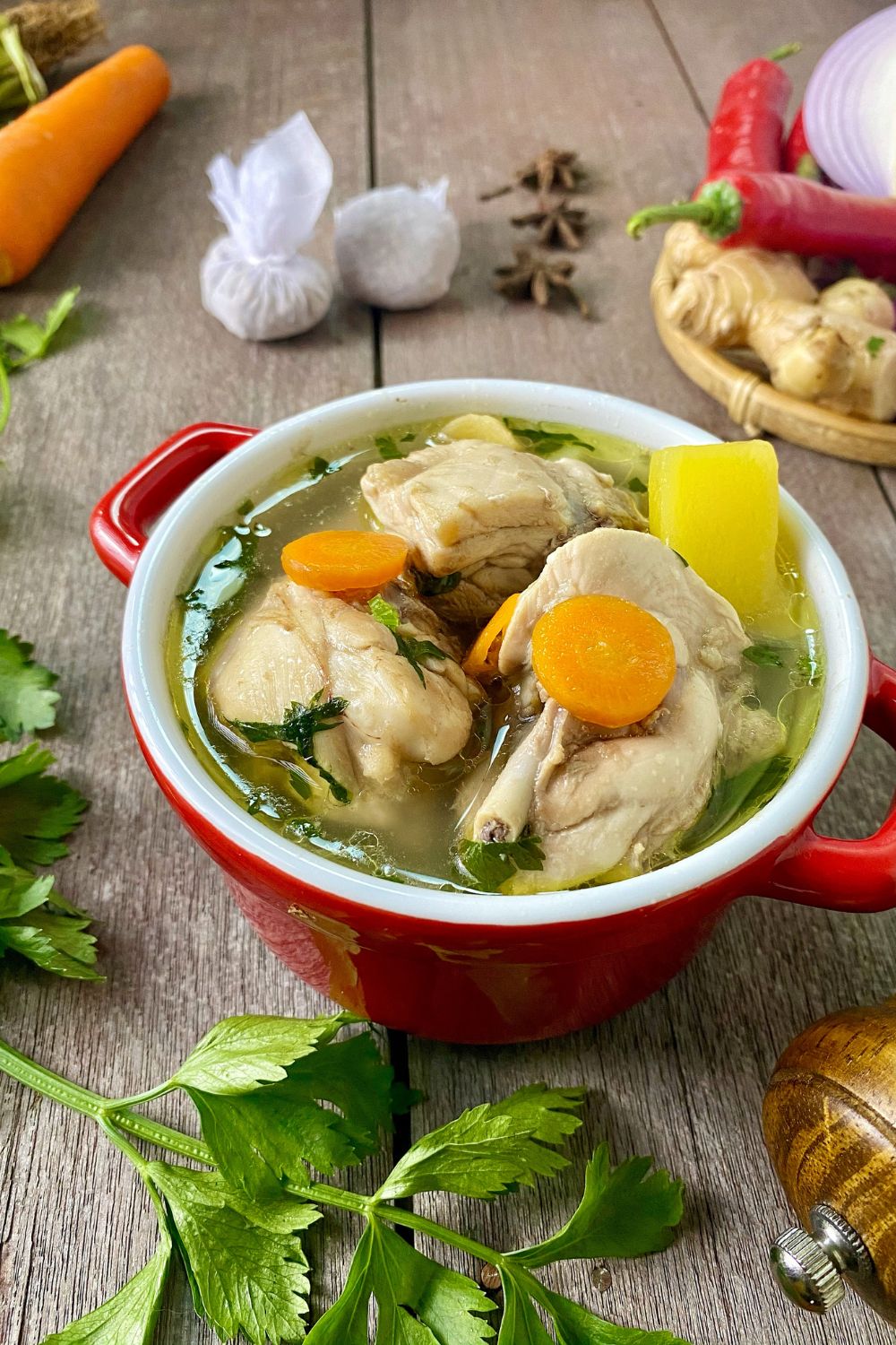 Gordon Ramsay Chicken Soup - Delish Sides