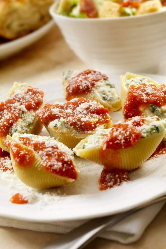 Ina Garten Stuffed Shells - Delish Sides