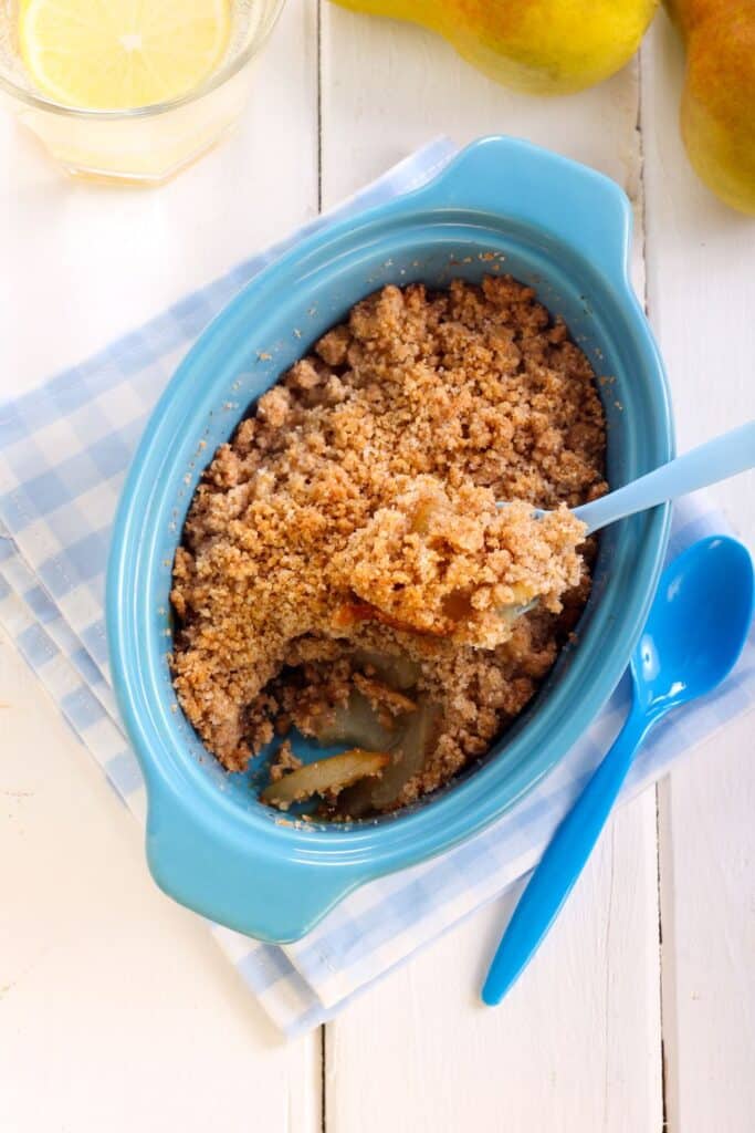 Mary Berry Pear Crumble