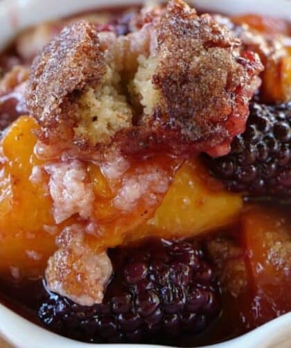 Blackberry Peach Cobbler Pioneer Woman