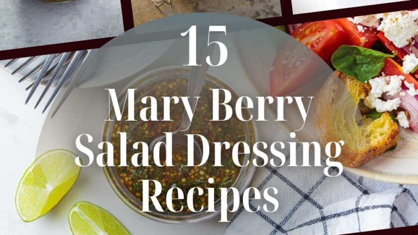 Mary Berry Salad Dressing Recipes