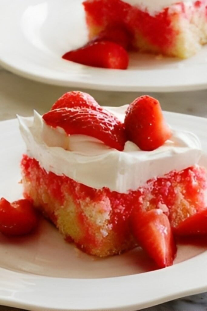 Pioneer Woman Strawberry Poke Cake