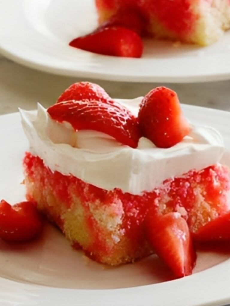 Pioneer Woman Strawberry Poke Cake