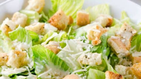 Gordon Ramsay Caesar Salad - Delish Sides