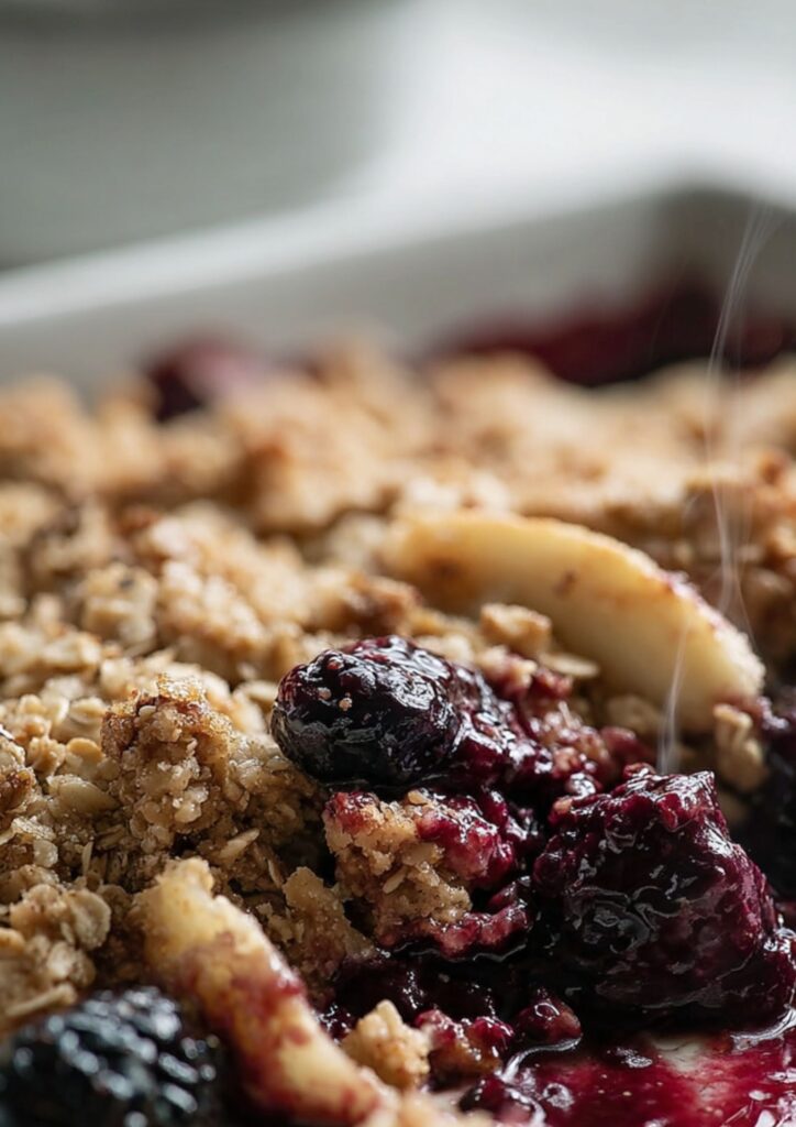 Mary Berry Apple And Blackberry Crumble