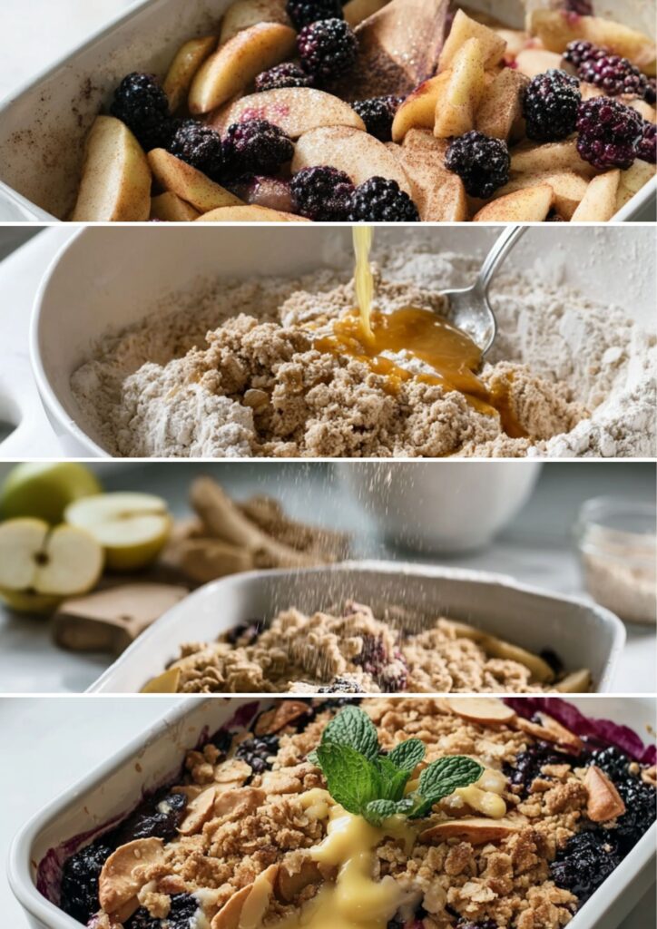 Mary Berry Apple And Blackberry Crumble