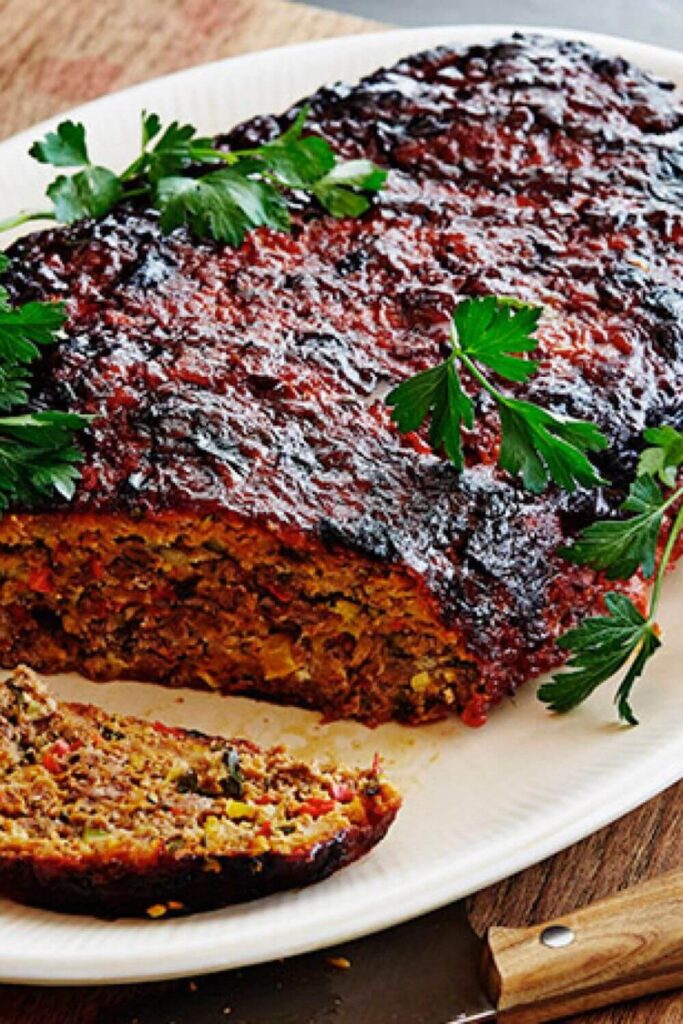 Bobby Flay Roasted Vegetable Meatloaf