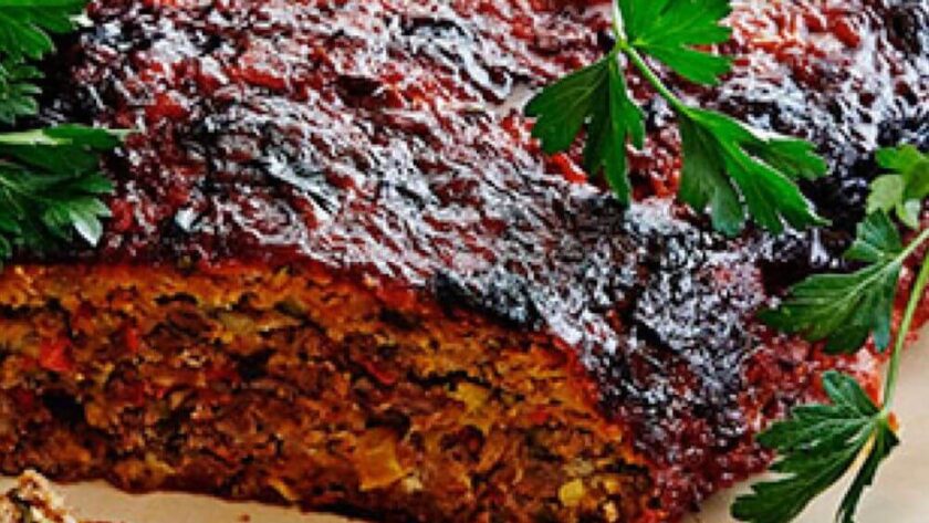 Bobby Flay Roasted Vegetable Meatloaf